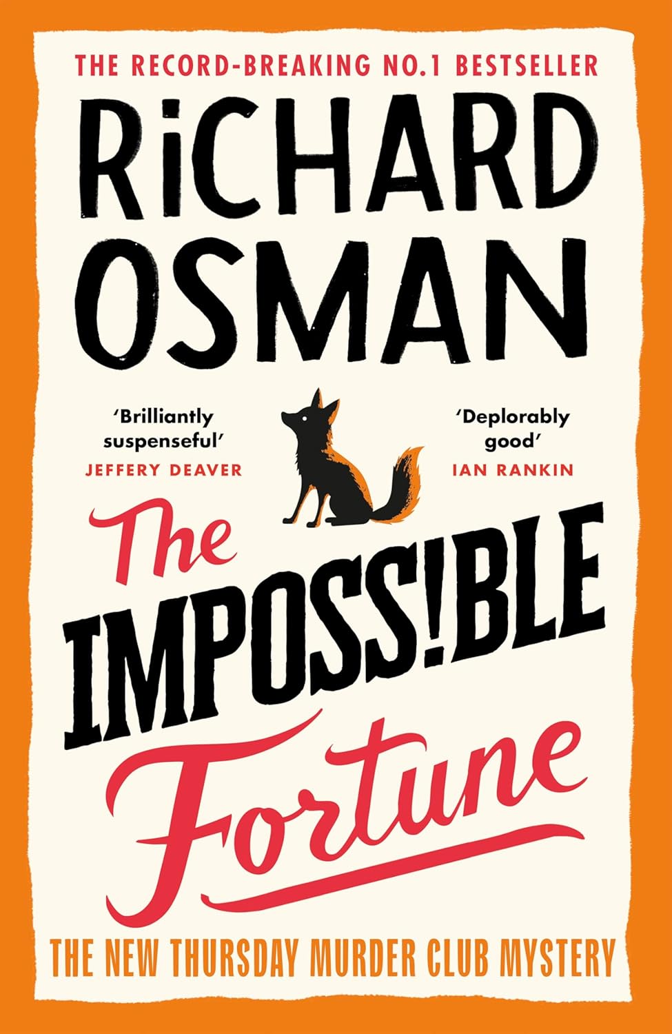 (09/25) The Impossible Fortune: Thursday Murder Club #5 by Richard Osman