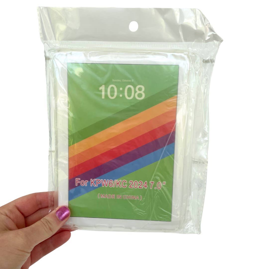 Kindle Clear Case (To Pair with Stickers and Inserts)