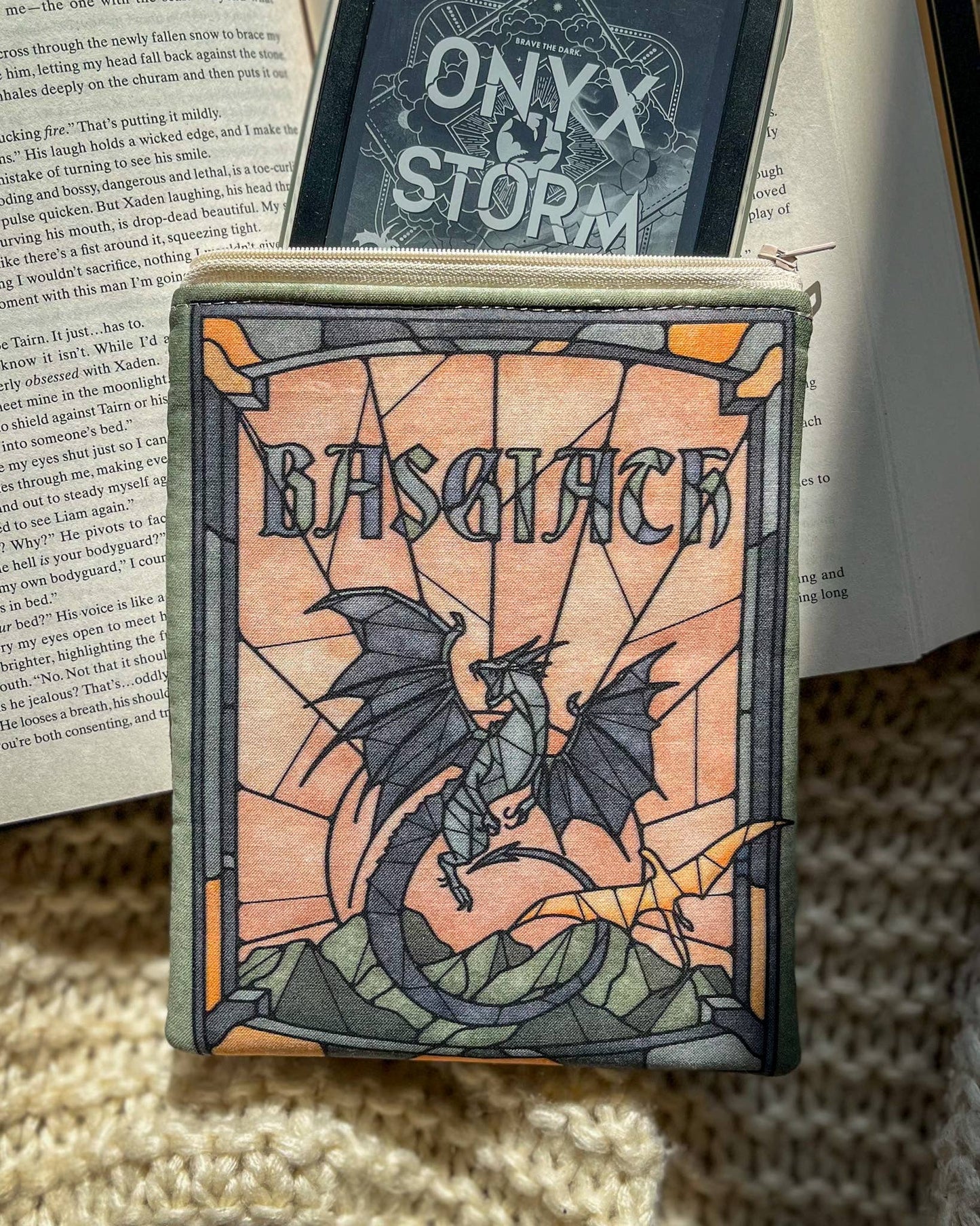 Fourth Wing Padded Kindle Sleeve
