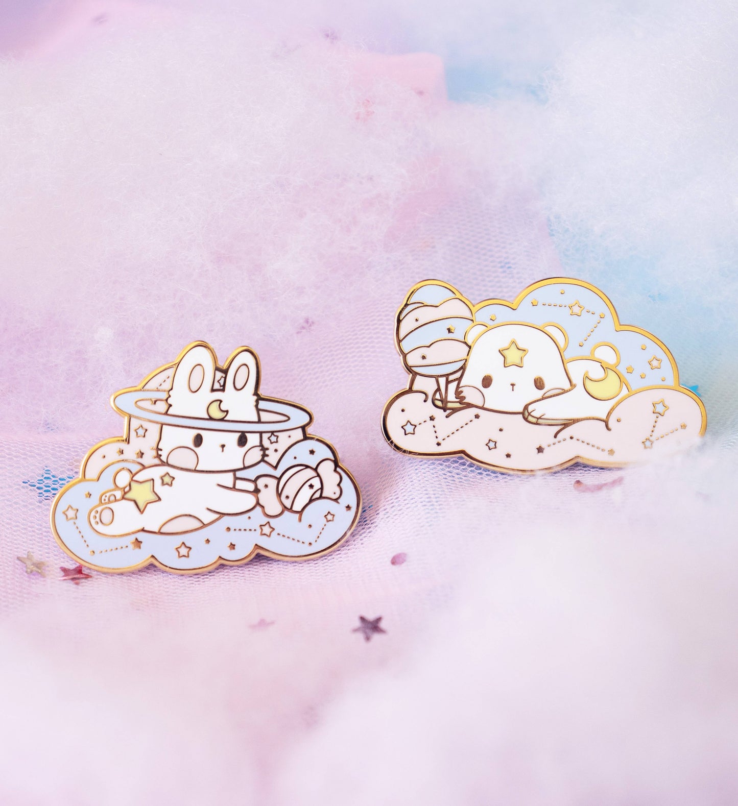 Cosmic Candy Galaxy Tsuki Pin