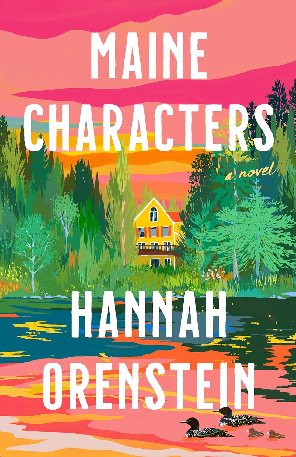 (05/13) Maine Characters - by Hannah Orenstein (Paperback)