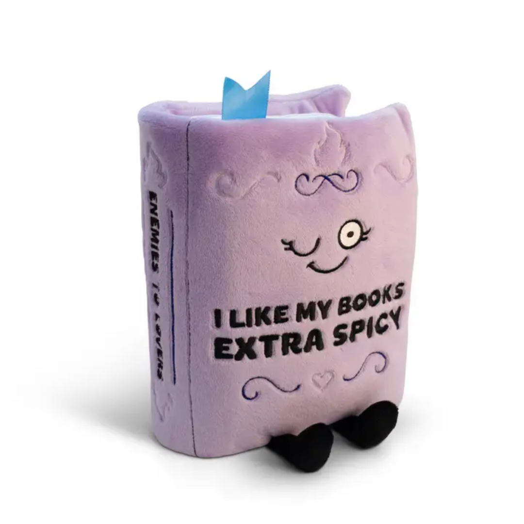 I Like My Books Extra Spicy Book Plushies