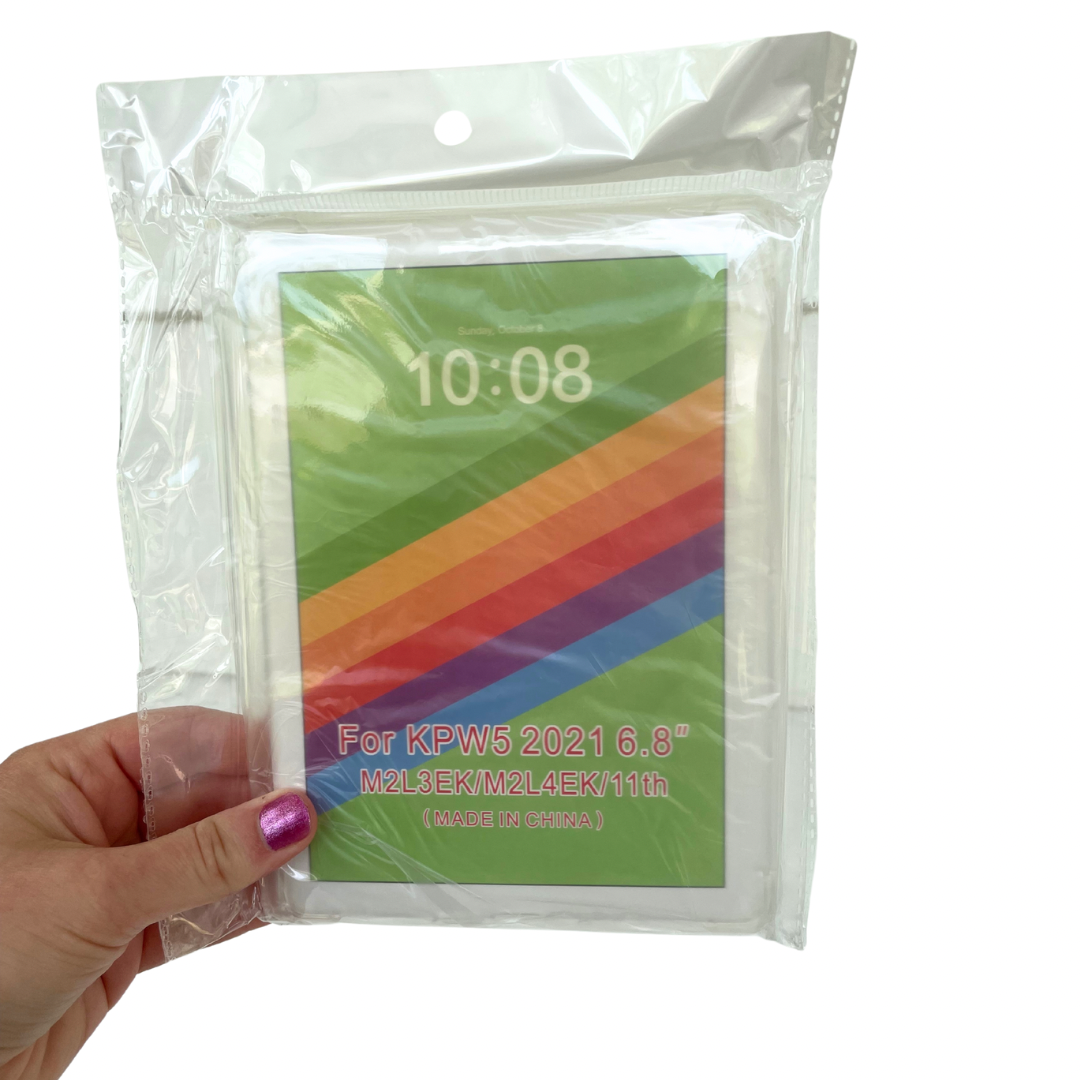 Kindle Clear Case (To Pair with Stickers and Inserts)