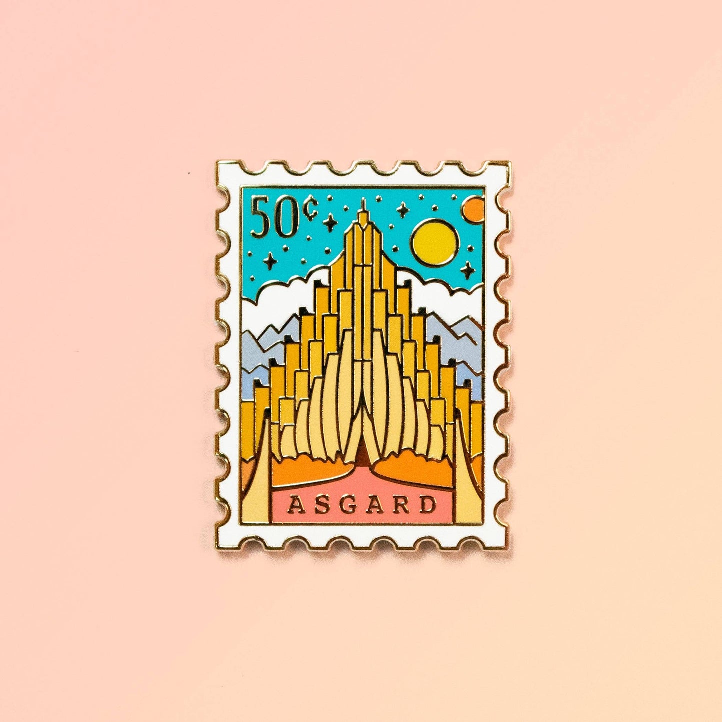 Asgard Enamel Pin