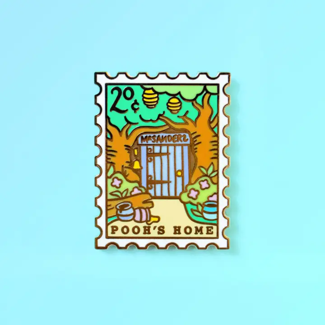 Pooh's Home Enamel Pin