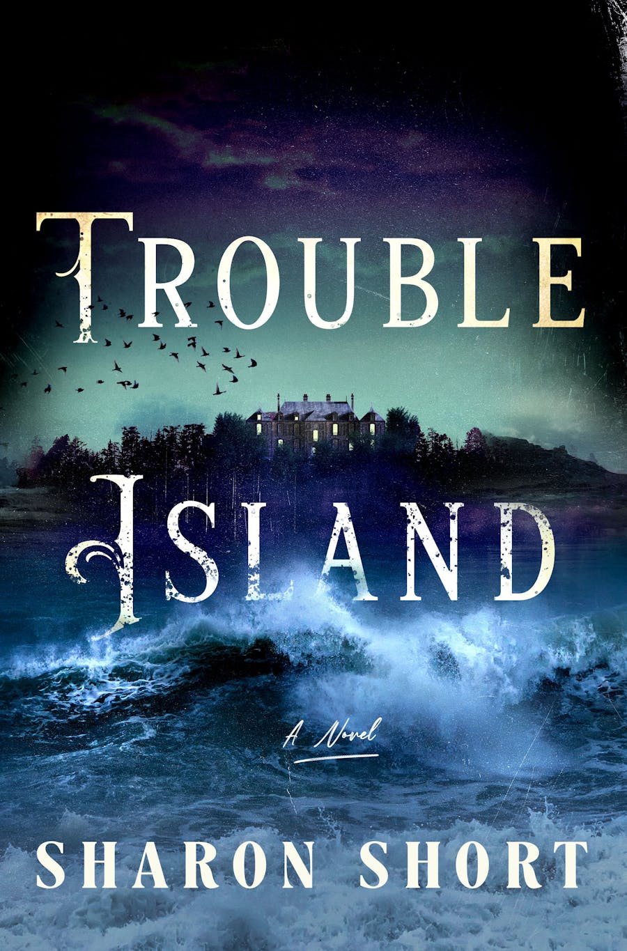 Trouble Island - by Sharon Short (Hardcover)