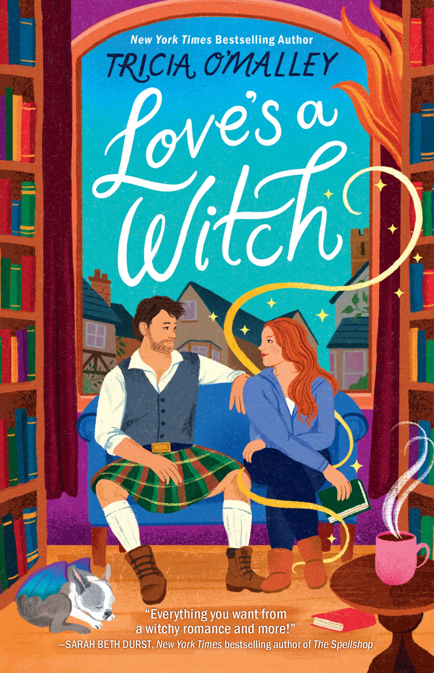 Love's a Witch - (The Scottish Charms) by Tricia O'Malley (Paperback)