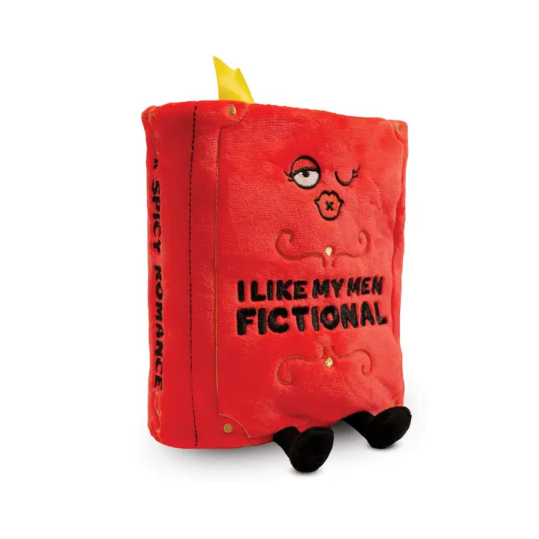 I Like My Men Fictional Book Plushies