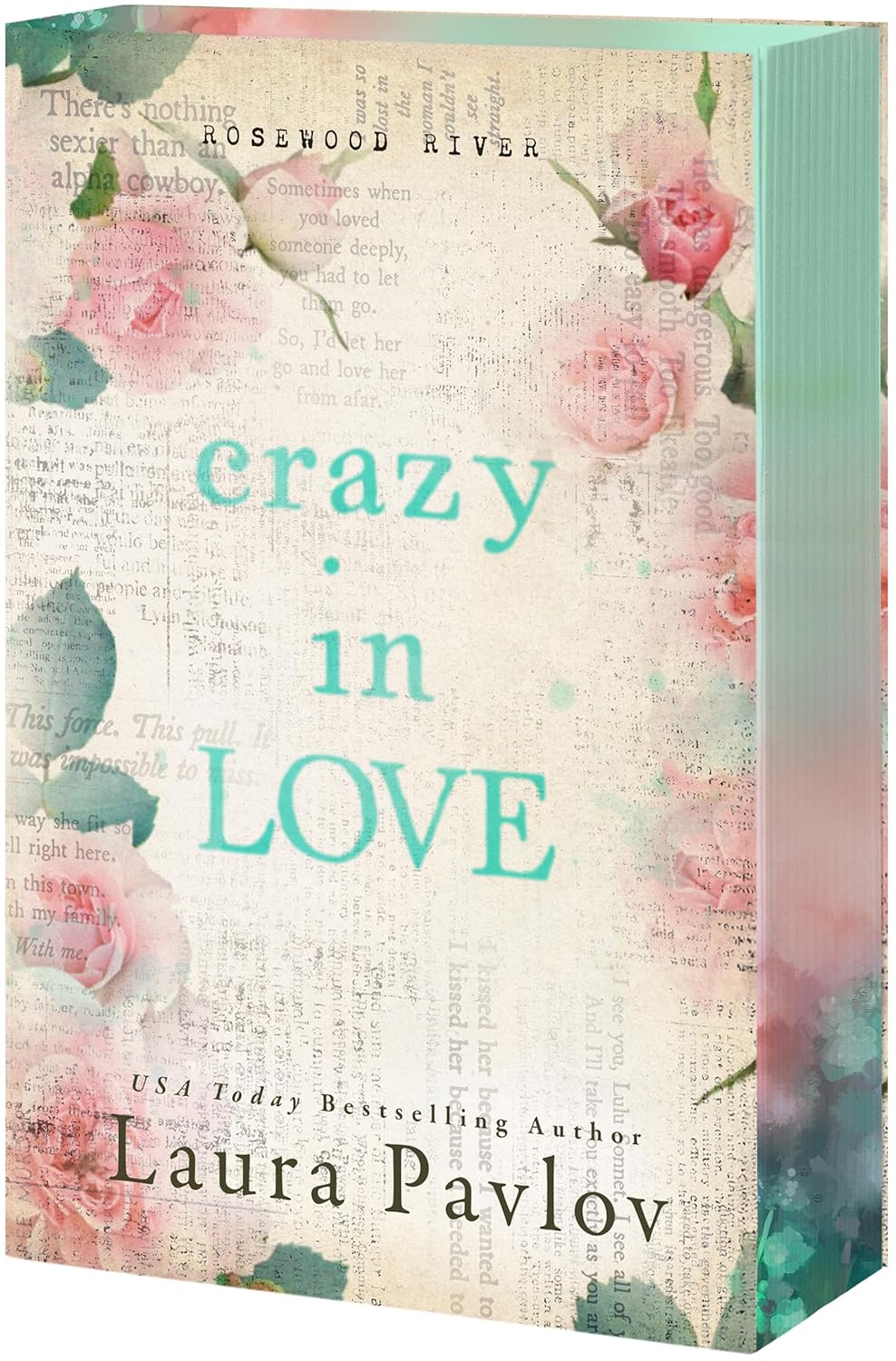 (09/30) Crazy in Love - (Rosewood River) by Laura Pavlov (Paperback)