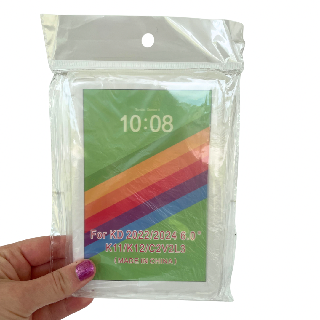 Kindle Clear Case (To Pair with Stickers and Inserts)