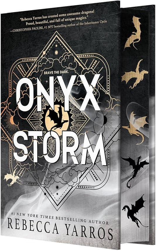 Onyx Storm: The Empyrean #3 by Rebecca Yarros (Deluxe)