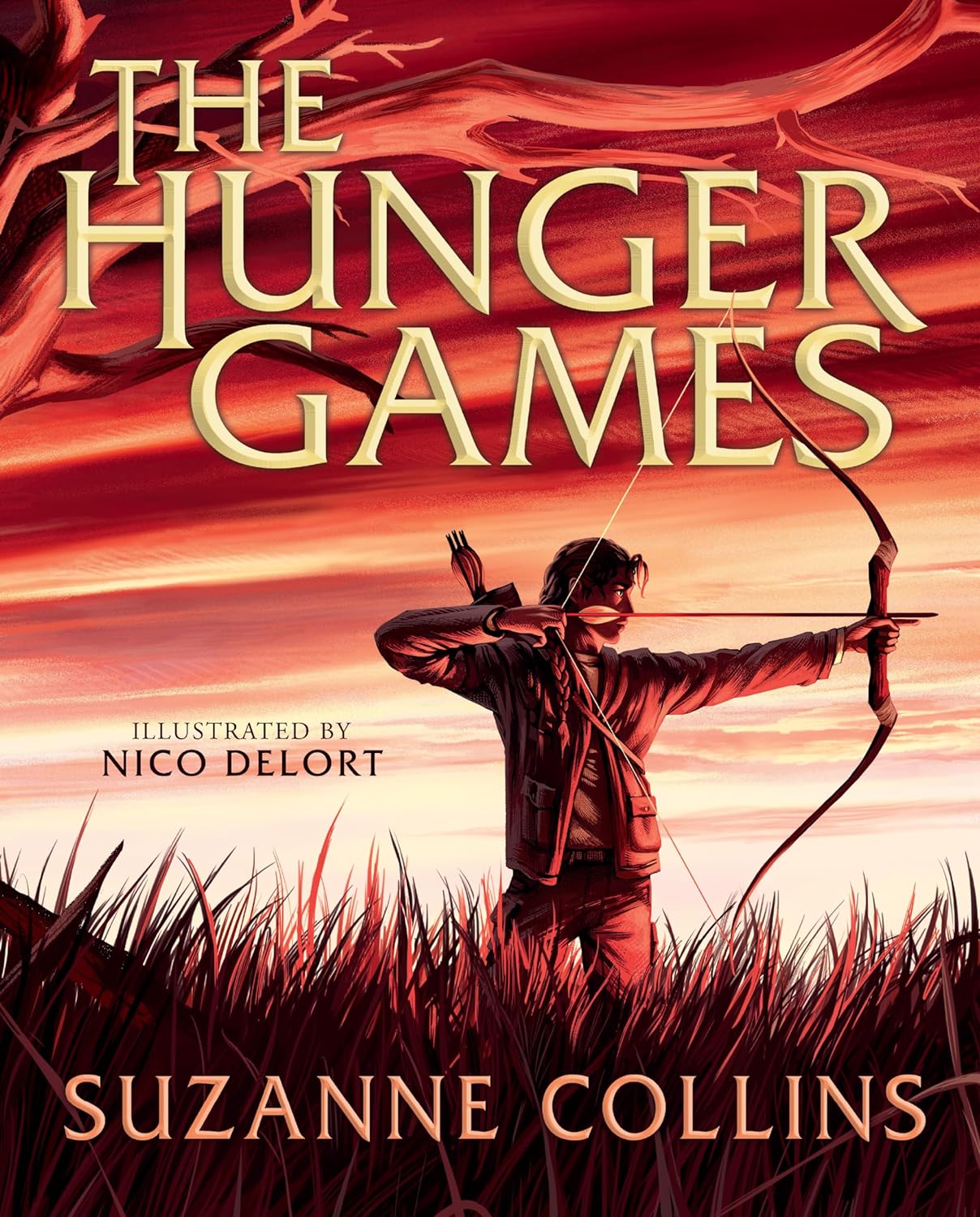 Hunger Games: Illustrated Edition - by Suzanne Collins (Hardcover)