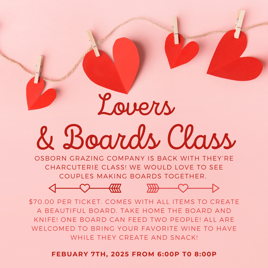 Lovers and Boards Class - February 7th @6:00p