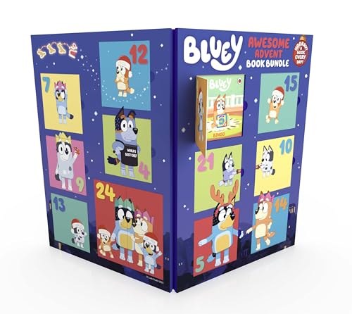 Bluey: Awesome Advent Book Bundle - by Penguin Young Readers Licenses (Hardcover)