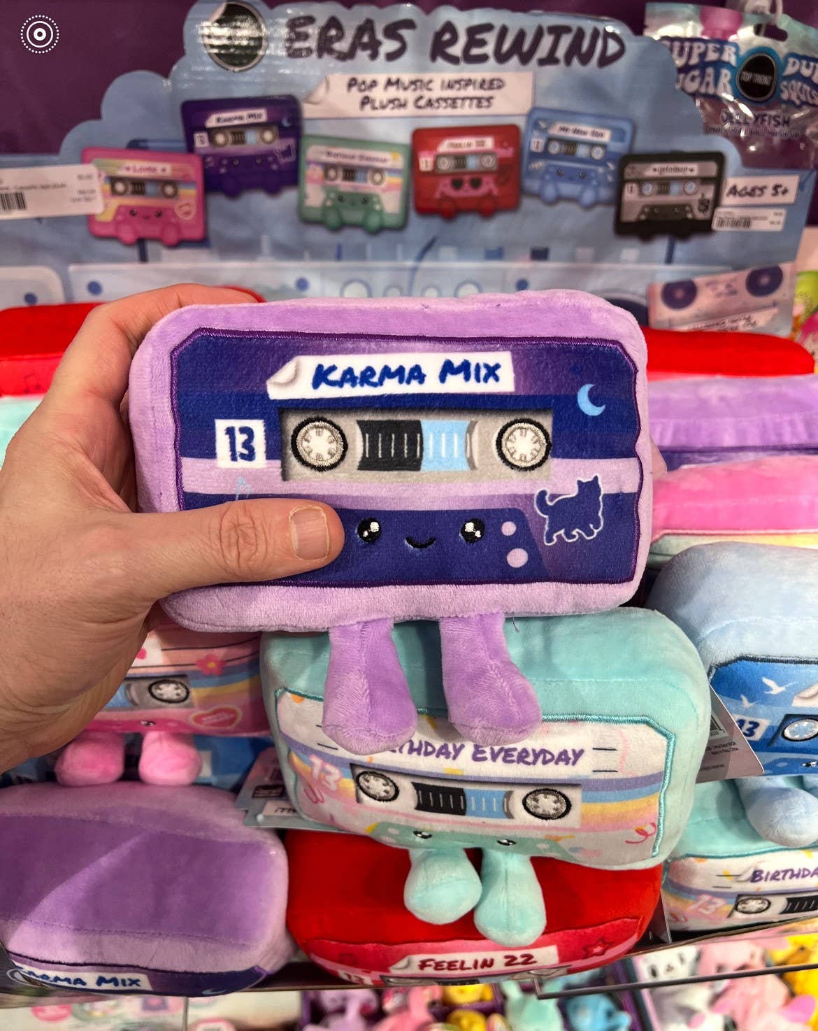 Eras Rewind - Cassette tape scented plush