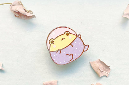 Gogo the Space Frog Enamel Pin
