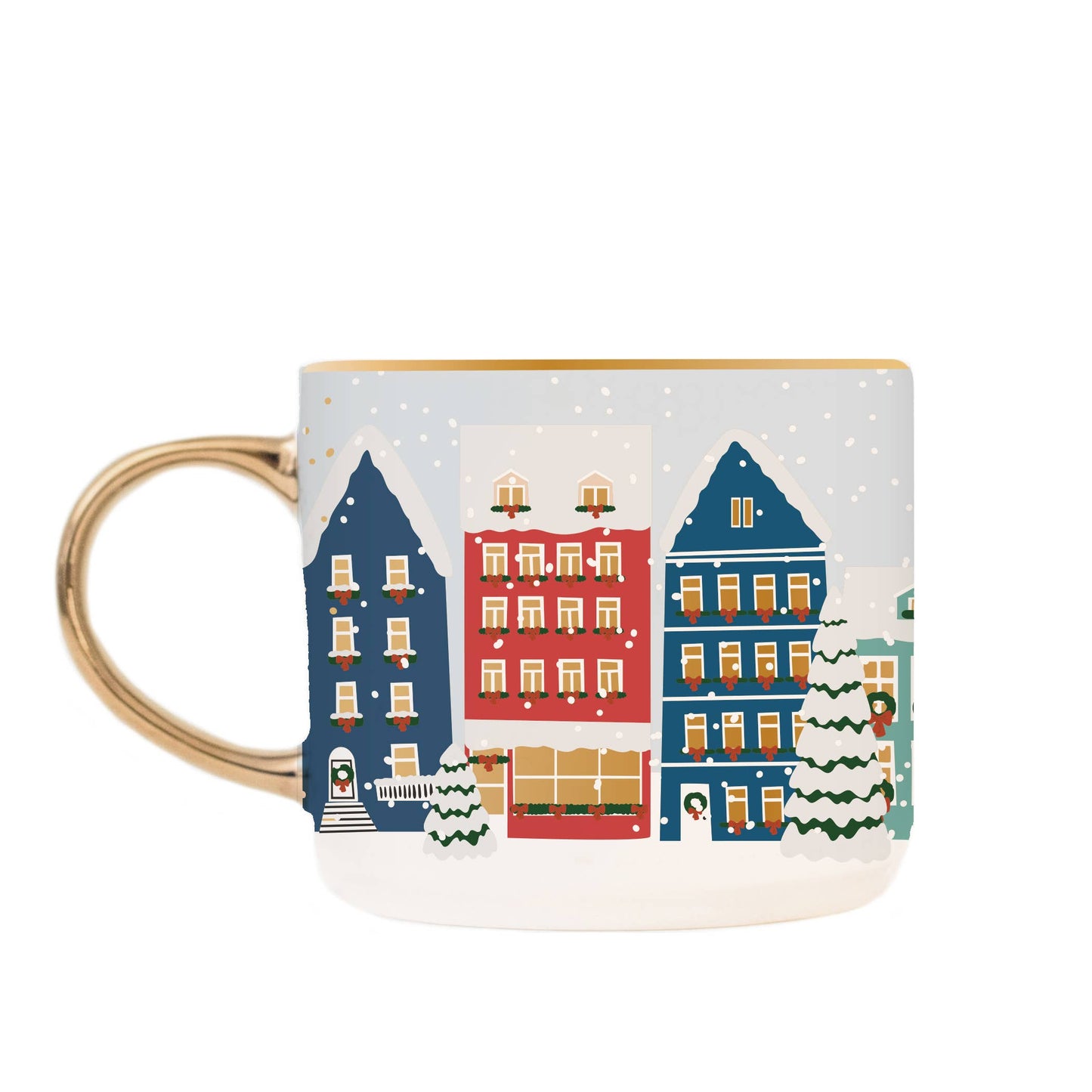 Christmas Village Coffee Mug - Christmas Decor & Gifts