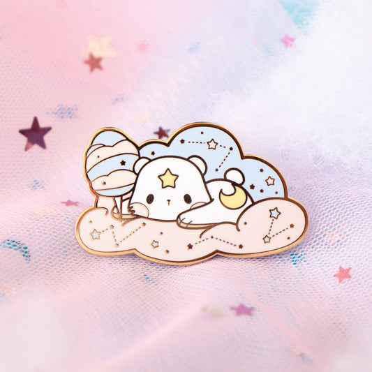 Cotton Candy Galaxy Astro Pin v2