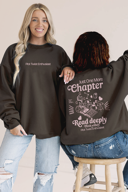 Plot Twist Enthusiast Sweatshirt