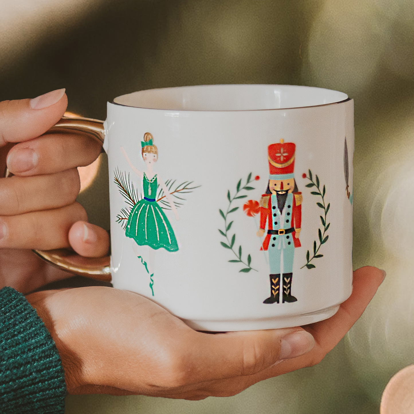 Nutcracker Coffee Mug - Christmas Decor & Gifts