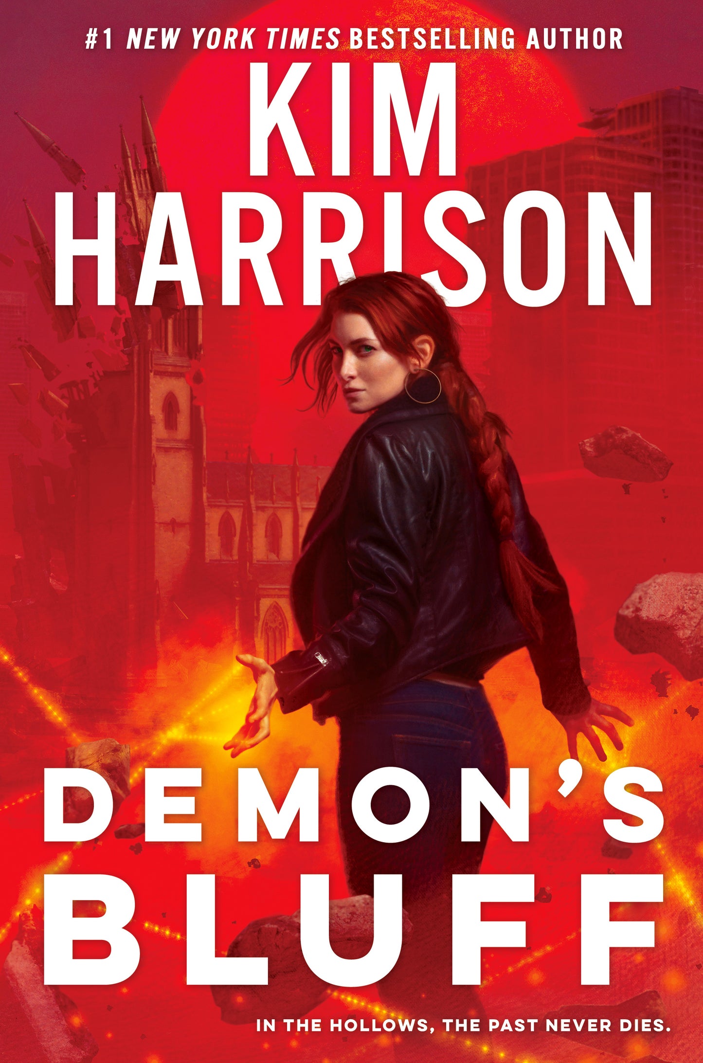 Demon's Bluff - (Hollows) by Kim Harrison (Hardcover)