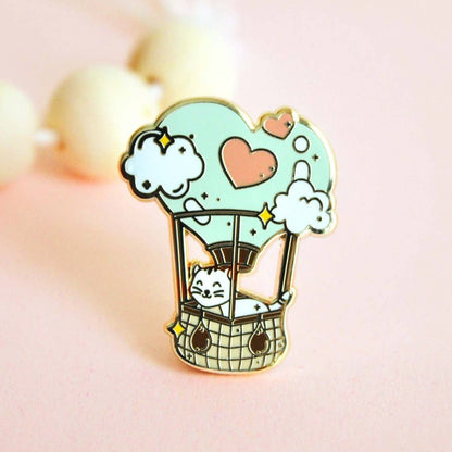 Hot Air Balloon Enamel Pin