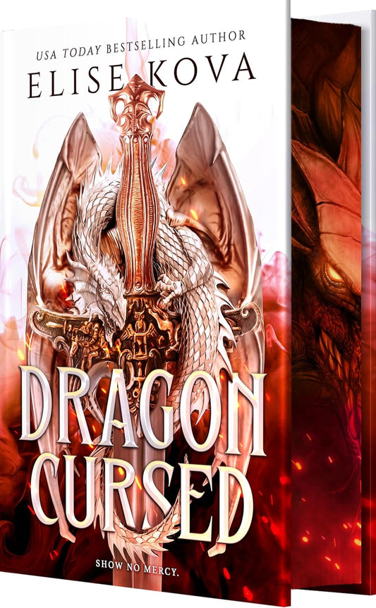 (01/06/2026) Dragon Cursed (Deluxe Limited Edition) - by Elise Kova (Hardcover)