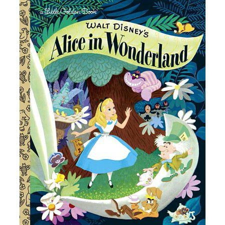 Walt Disney's Alice in Wonderland (Little Golden Books) by RH Disney