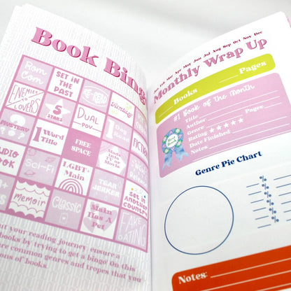 Reading Journal, Book Tracker, Reading Challenge Book