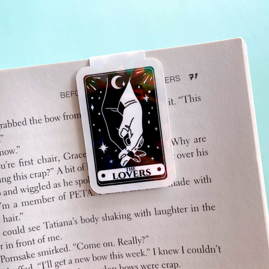 The Lovers Tarot Card Magnetic Bookmark