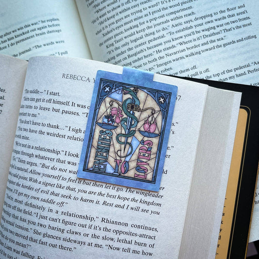 Book Tropes Enemies To Lovers Magnetic Bookmark Book Lover