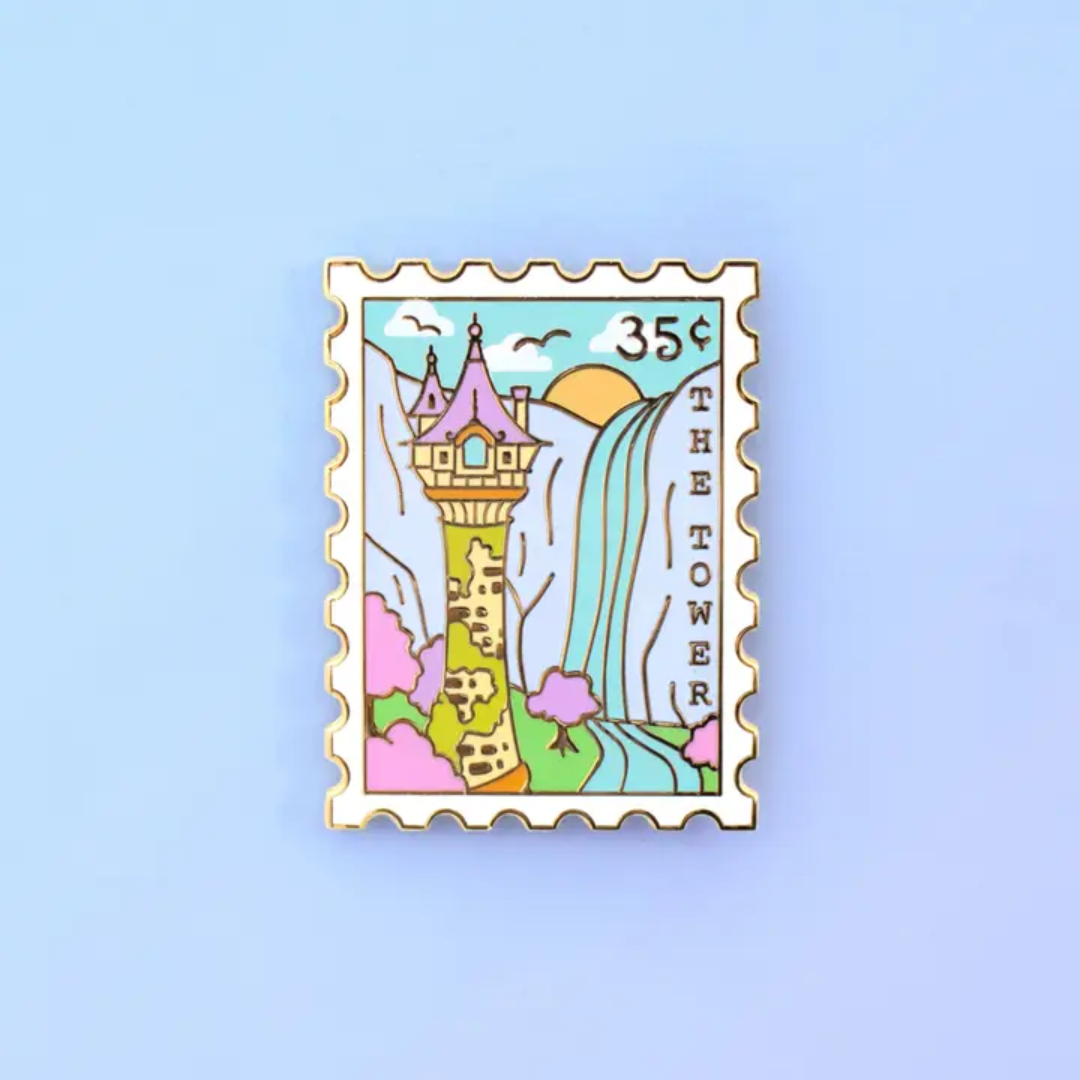 The Tower Enamel Pin