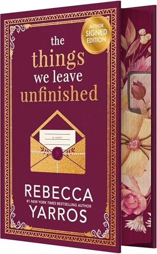 (01/20) The Things We Leave Unfinished (Signed) by Rebecca Yarros