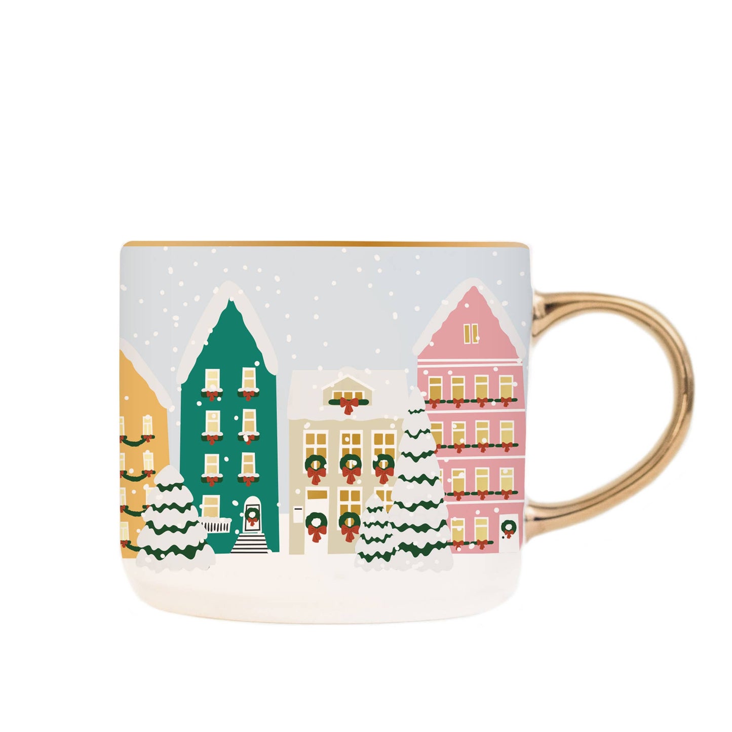 Christmas Village Coffee Mug - Christmas Decor & Gifts