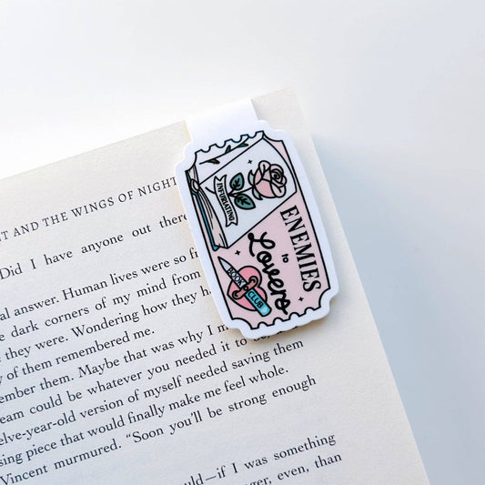 Enemies to Lovers Book Club Magnetic Bookmark