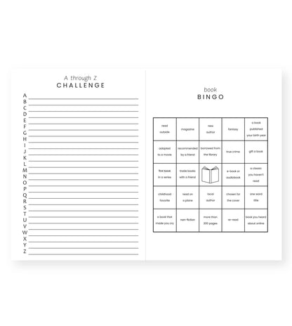Book/Reading Journal Light Blue