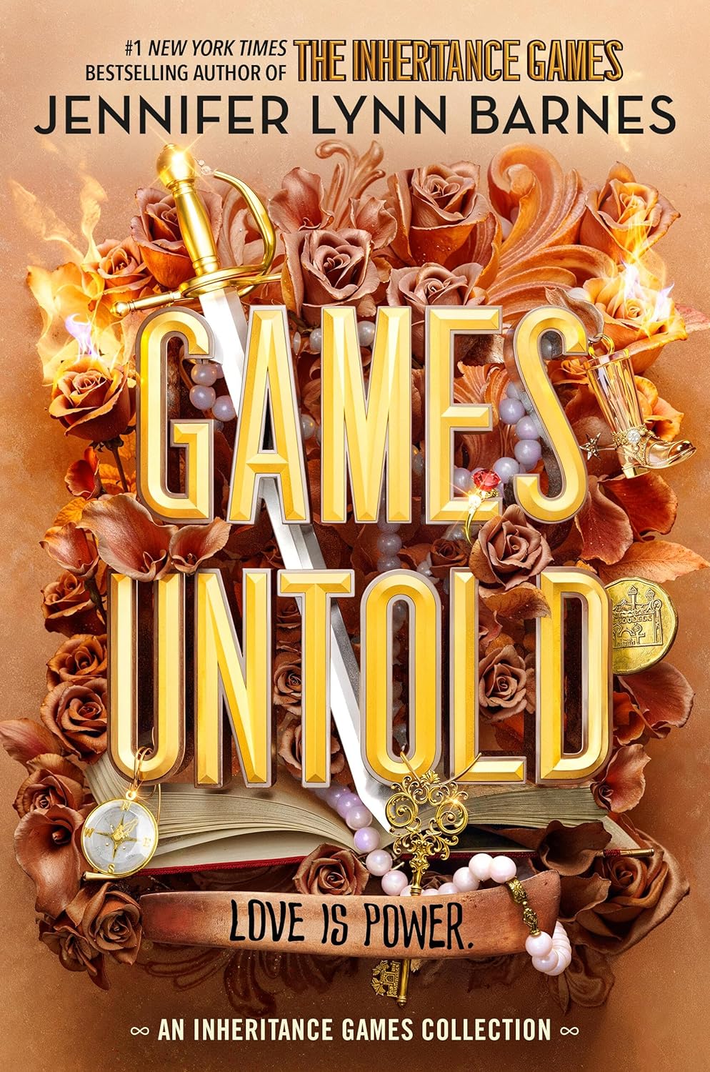 Games Untold - (The Inheritance Games) by Jennifer Lynn Barnes (Hardcover)