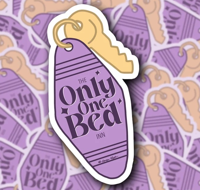 Only One Bed Sticker