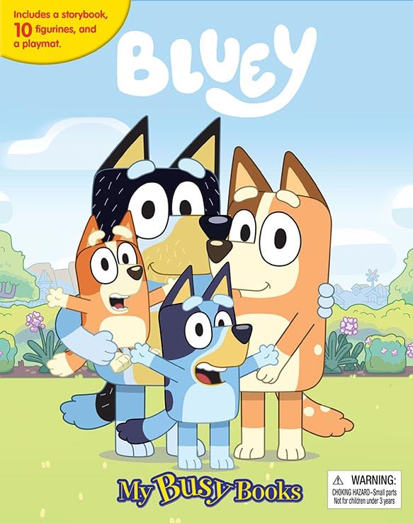 (ORDERED) Bluey My Busy Books