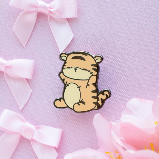 Original Tiger Enamel Lapel Pin