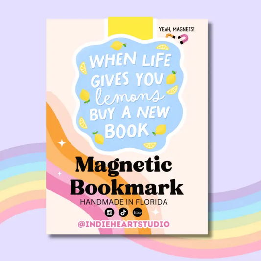 When Life Gives You Lemons | Magnetic Bookmark