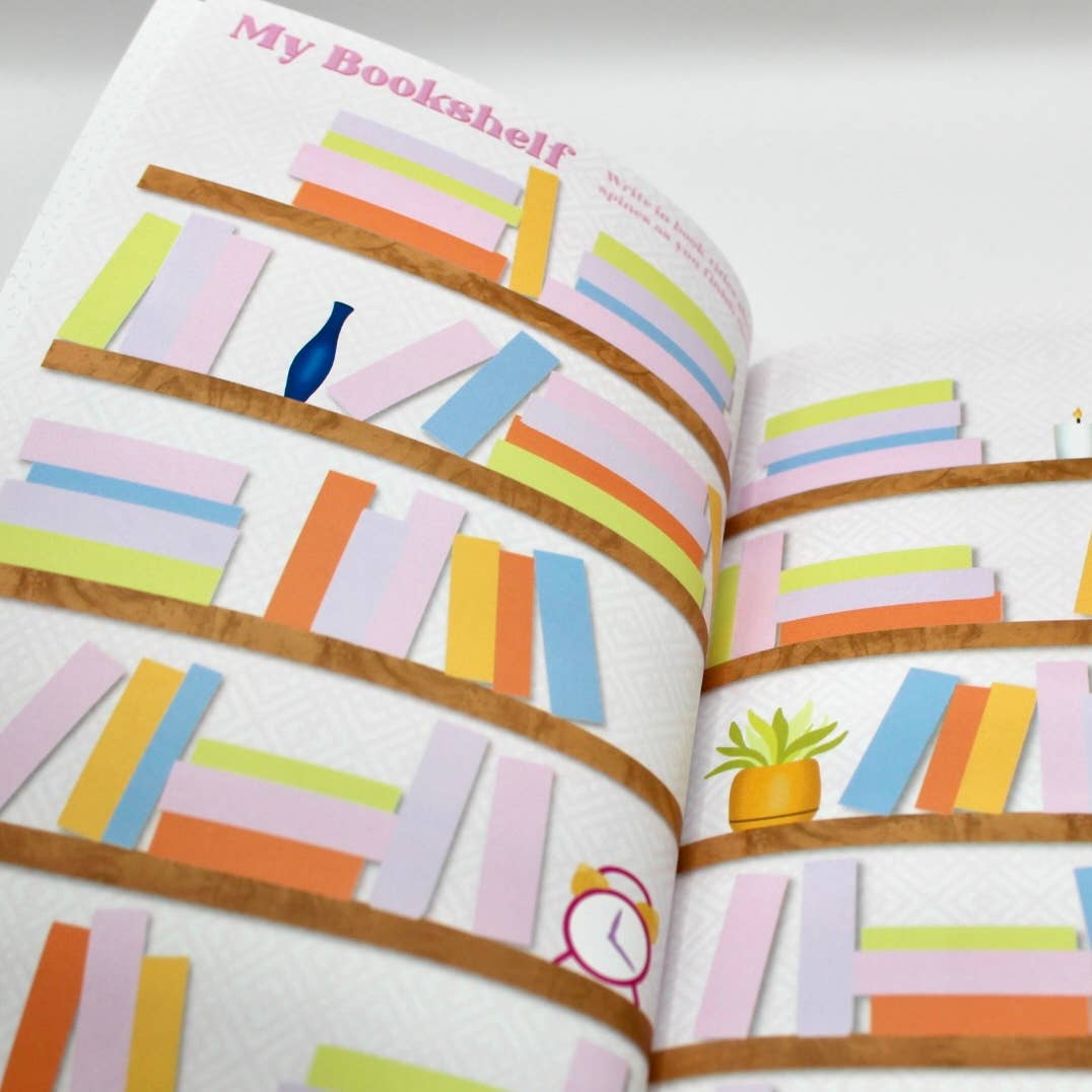 Reading Journal, Book Tracker, Reading Challenge Book