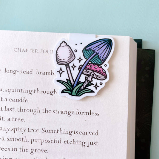 Mushrooms Magnetic Bookmark