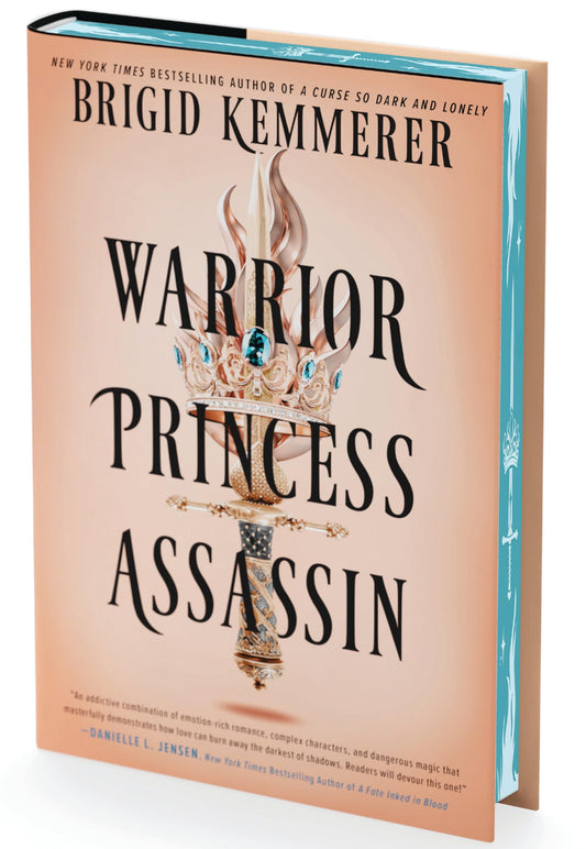 Warrior Princess Assassin (Deluxe Limited Edition) - (Braided Fate #1) by Brigid Kemmerer (Hardcover)