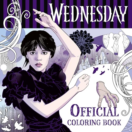 Wednesday Adult Coloring Book -by Random House (Papreback)