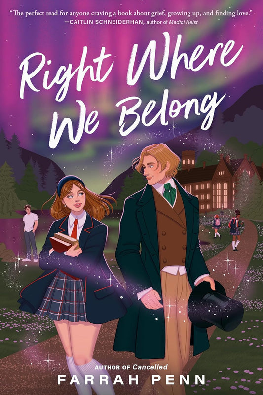 (10/28) Right Where We Belong - by Farrah Penn (Hardcover)