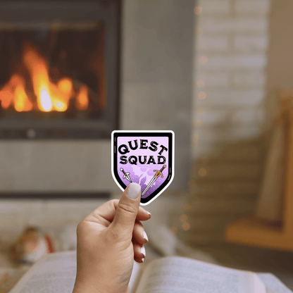 Quest Squad Badge Sticker