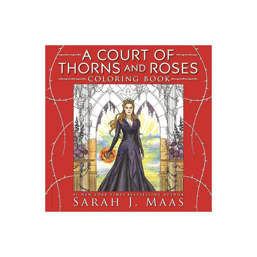 A Court of Thorns and Roses Coloring Book by Sarah J. Maas