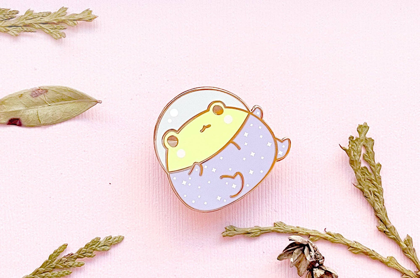 Gogo the Space Frog Enamel Pin