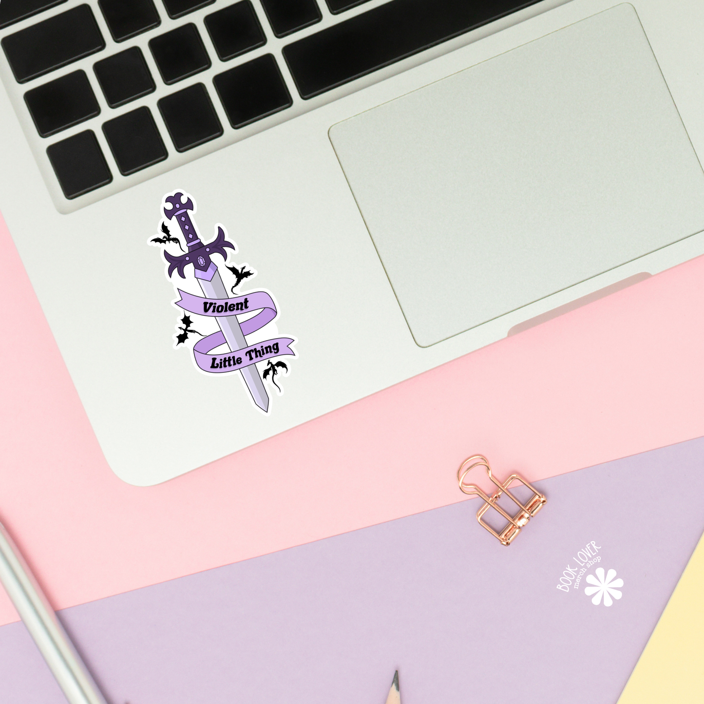 Violent Little Thing Stickers / Bookish Stickers